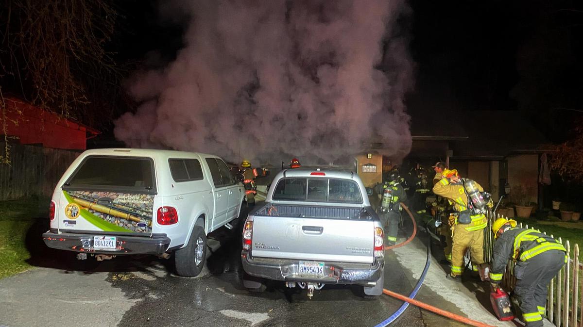 Atascadero Fire and Emergency Services responded to a residential structure fire at 7775 Yesal Avenue on March 5, 2022, at 12:24 a.m.