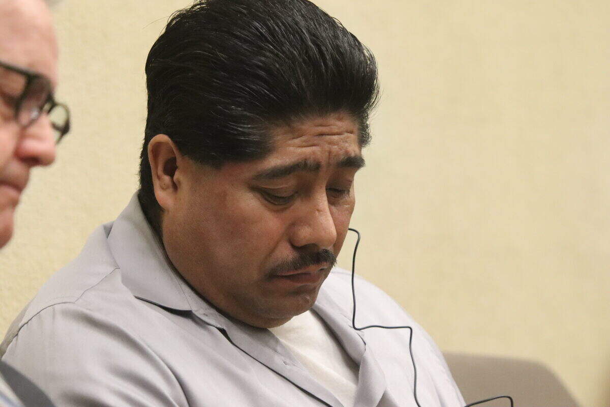 Celestino Soriano Ortiz, seen here in court on June 25, 2026, is charged accomplice in the murder of Isabel Lucas Velasco, believed to be his brother Alejandro’s former girlfriend. He and his brother are also charged for allegedly setting her car on fire and forging a green card.