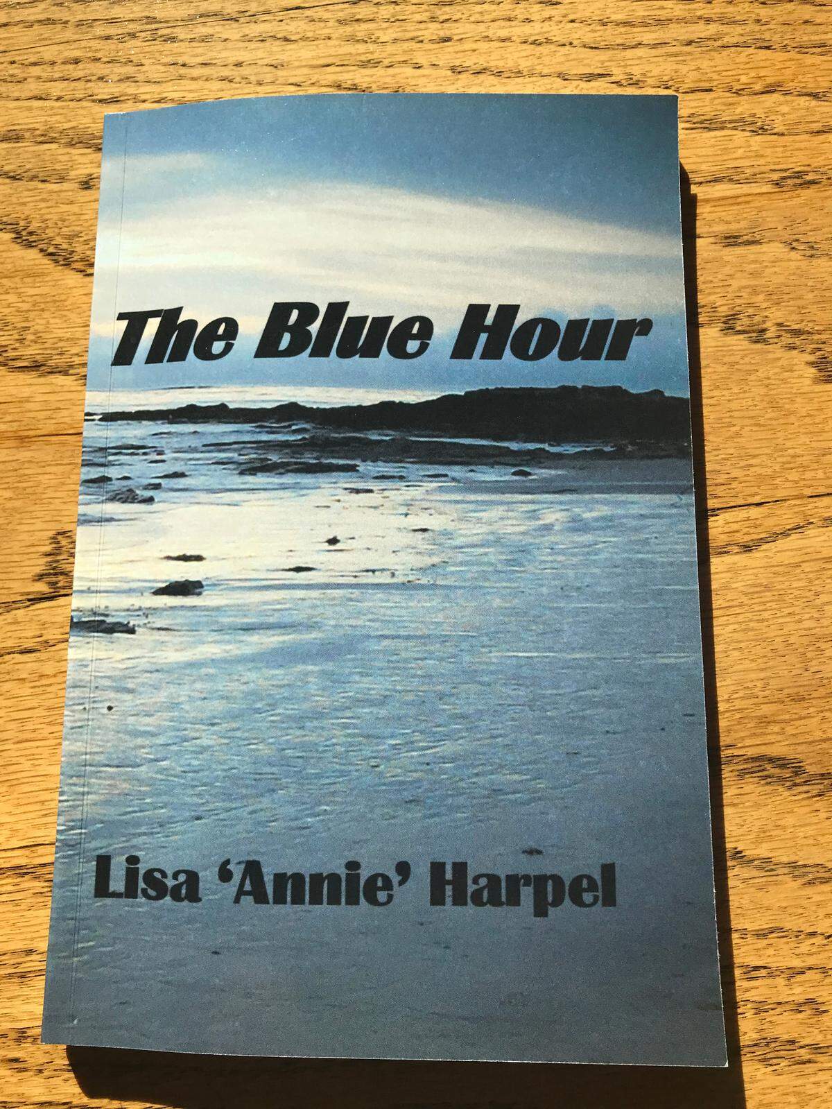 Lisa “Annie” Harpel of Cambria wrote a book of poems titled “The Blue Hour.”
