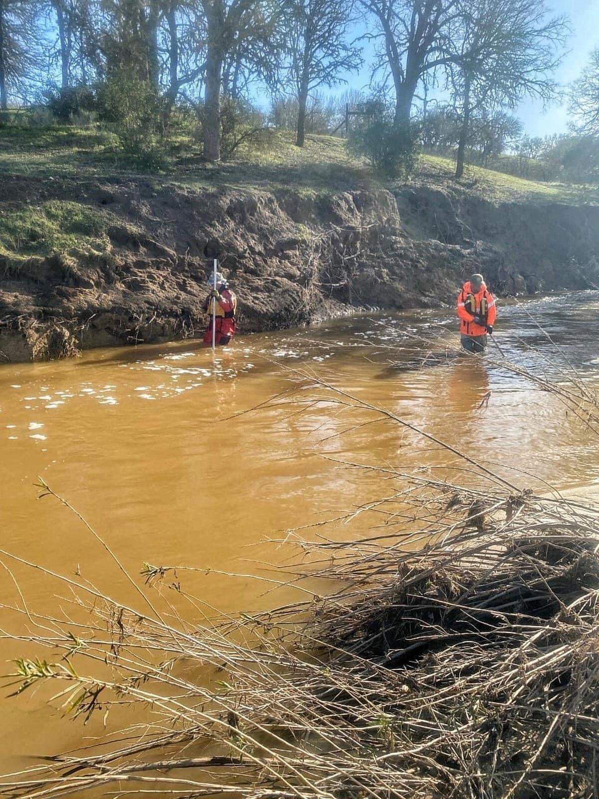 The San Luis Obispo County Sheriff’s Office continued to search for 5-year-old Kyle Doan on Jan. 17, 2023, in San Miguel. Kyle was swept away in floodwaters on Jan. 9, 2023.
