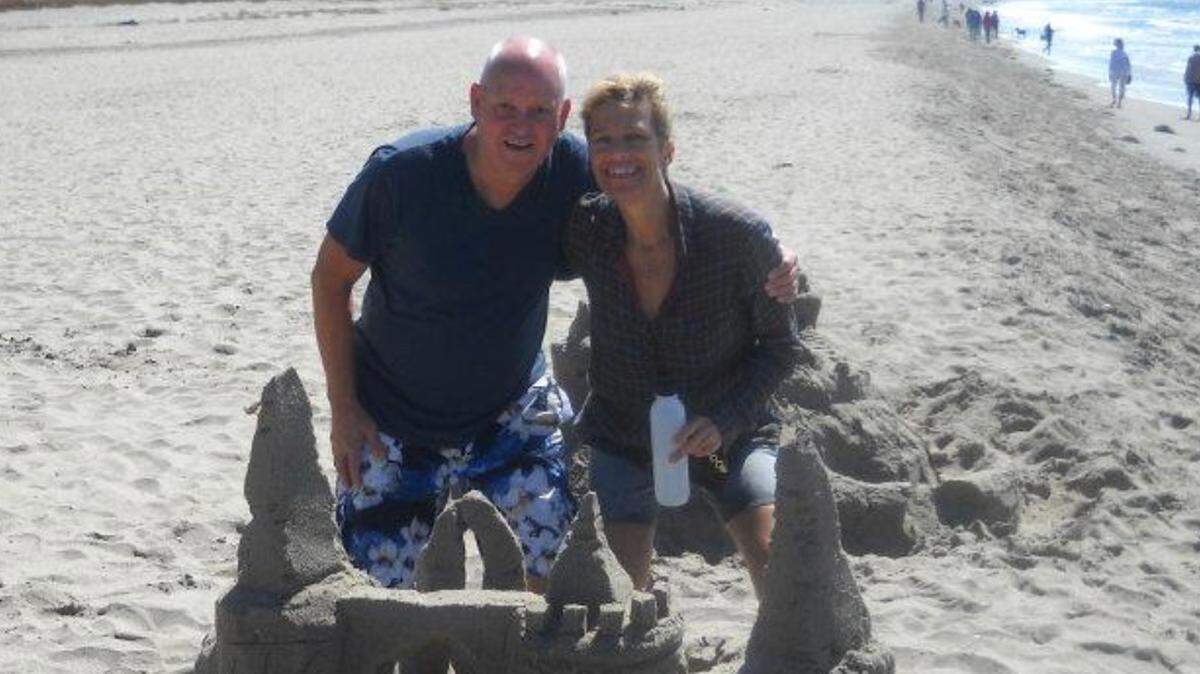 Russell Hammer and wife Margo Benson-Hammer in an undated photo. Hammer died of an embolism in San Luis Obispo County Jail in November 2017.