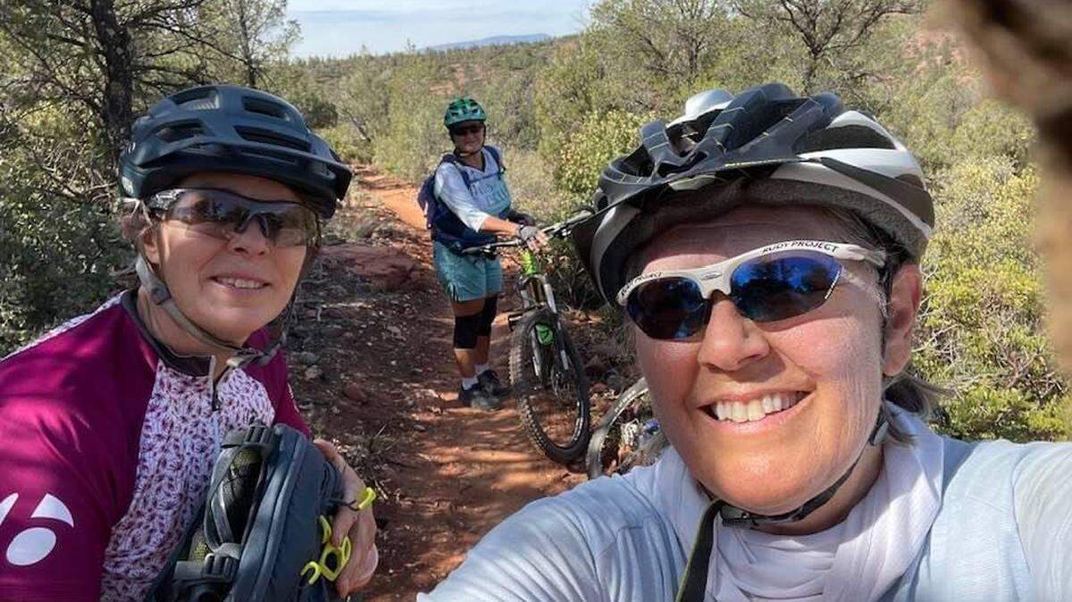 Michelle Seybert, pictured here on the left with partner Ann Maliszewski, was fatally struck by a vehicle in Grover Beach on Jan. 1, 2024. Maliszewski said it took four months for details on Seybert’s death to be released by the Grover Beach Police Department.