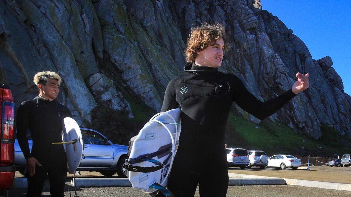 4 days after deadly shark attack, wary surfers return to the water in Morro Bay