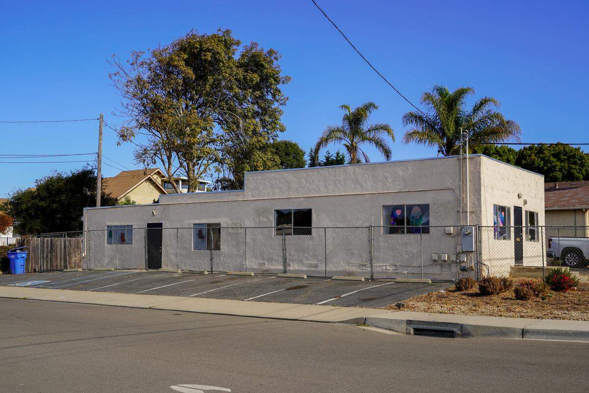 An office building at 592 S 13th St. will be converted into an arcade and karaoke space, pictured here Thursday, Aug. 7, 2025. The conversion was approved by the Grover Beach Planning Commission on Tuesday, Aug. 5, 2025.