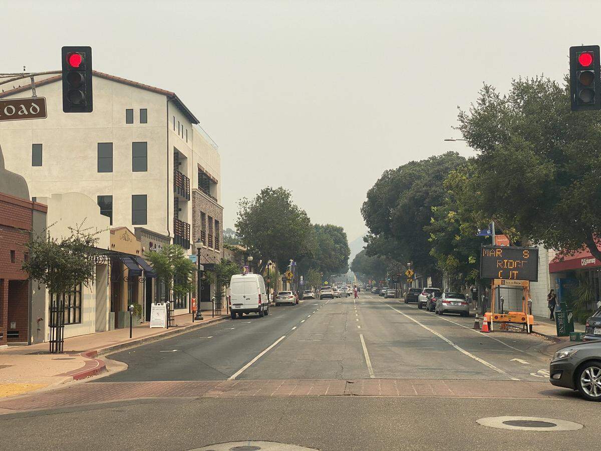 View in downtown San Luis Obispo on Wednesday, Aug. 19, 2020.