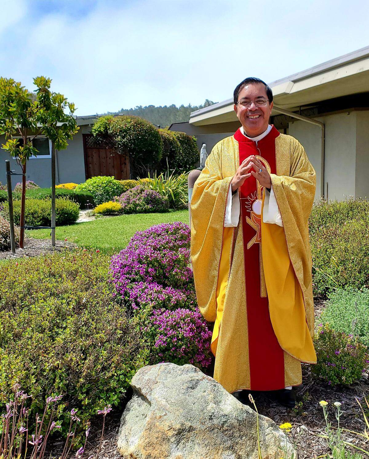 Father Miguel Grajeda will reside full time in the Cambria rectory, while continuing additional duties in the Chancery Office in Monterey.