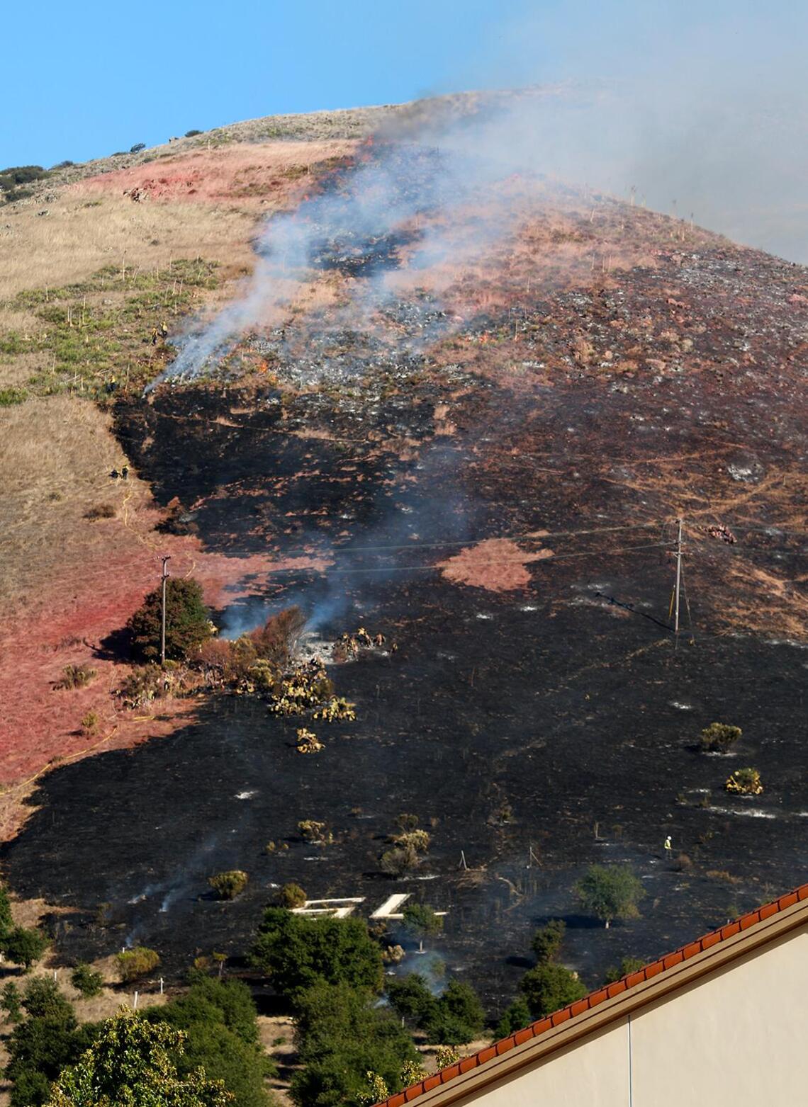 CA wildfires: Photos, videos of fire near SLO High School | San Luis ...