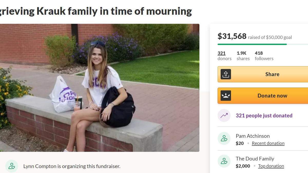 Carly Krauk, 17, was killed in a Nipomo house fire on Nov. 2. A GoFundMe campaign has been set up to support her family.