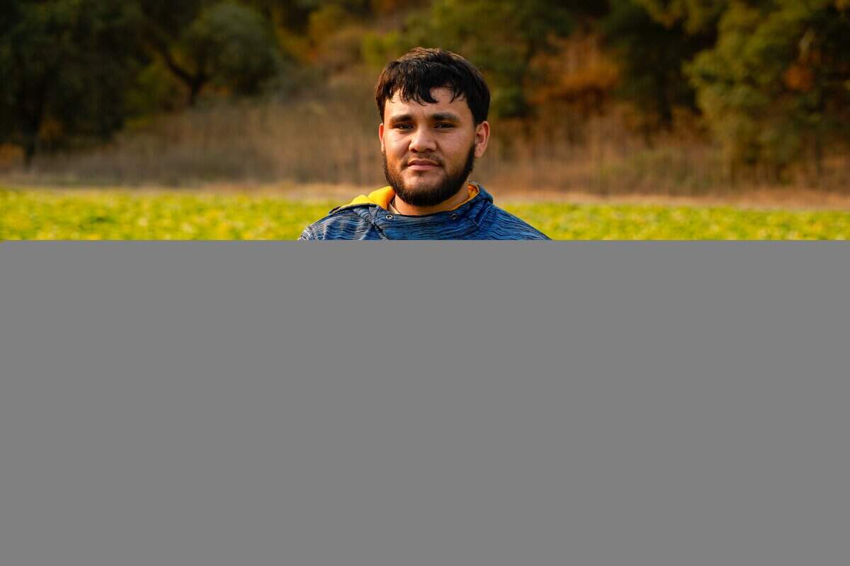 Jared Carrillo Duarte, 25, has worked for Talley Farms for five years, traveling from Guanajuato, Mexico, to San Luis Obispo County for 10 months between March and December each year, pictured here on Thursday, Aug. 7, 2025. He and other temporary agricultural workers at Talley Farms are able to work in the United States on H-2A visas.