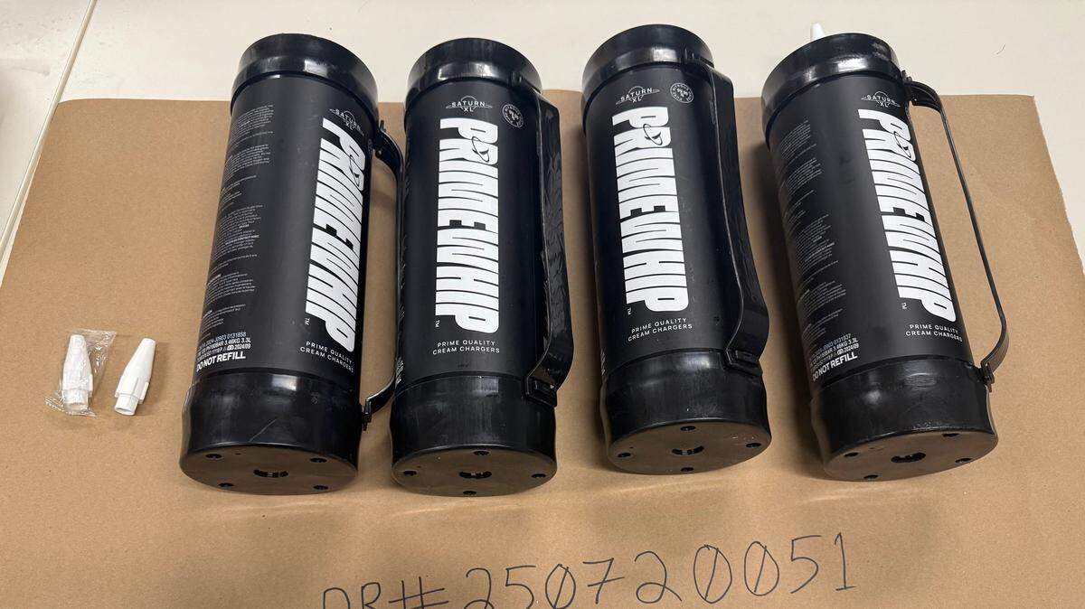 A California man was arrested in San Luis Obispo for allegedly driving under the influence of “whippets” while fleeing from the police on July 20, 2025.