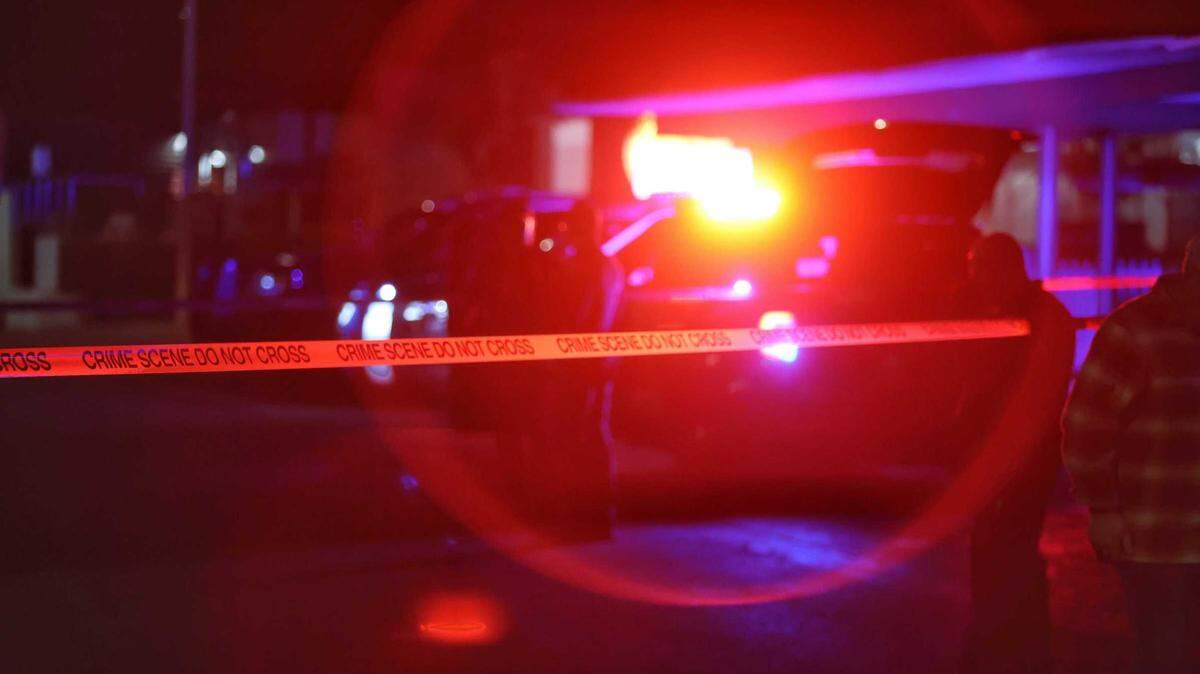 A police investigation in underway behind Jack in the Box on Santa Rosa Street in San Luis Obispo.