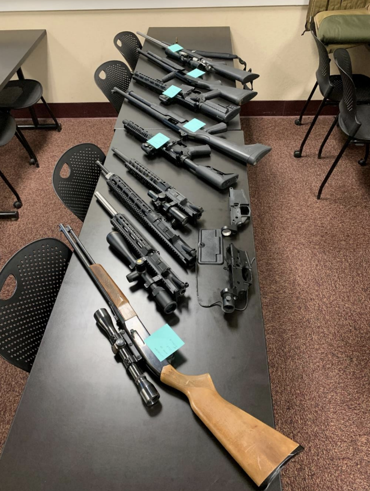 The Paso Robles Police Department arrested a man on suspicion of assault with a deadly weapon after he allegedly pointed a loaded gun at two peopleon June 27, 2024.
