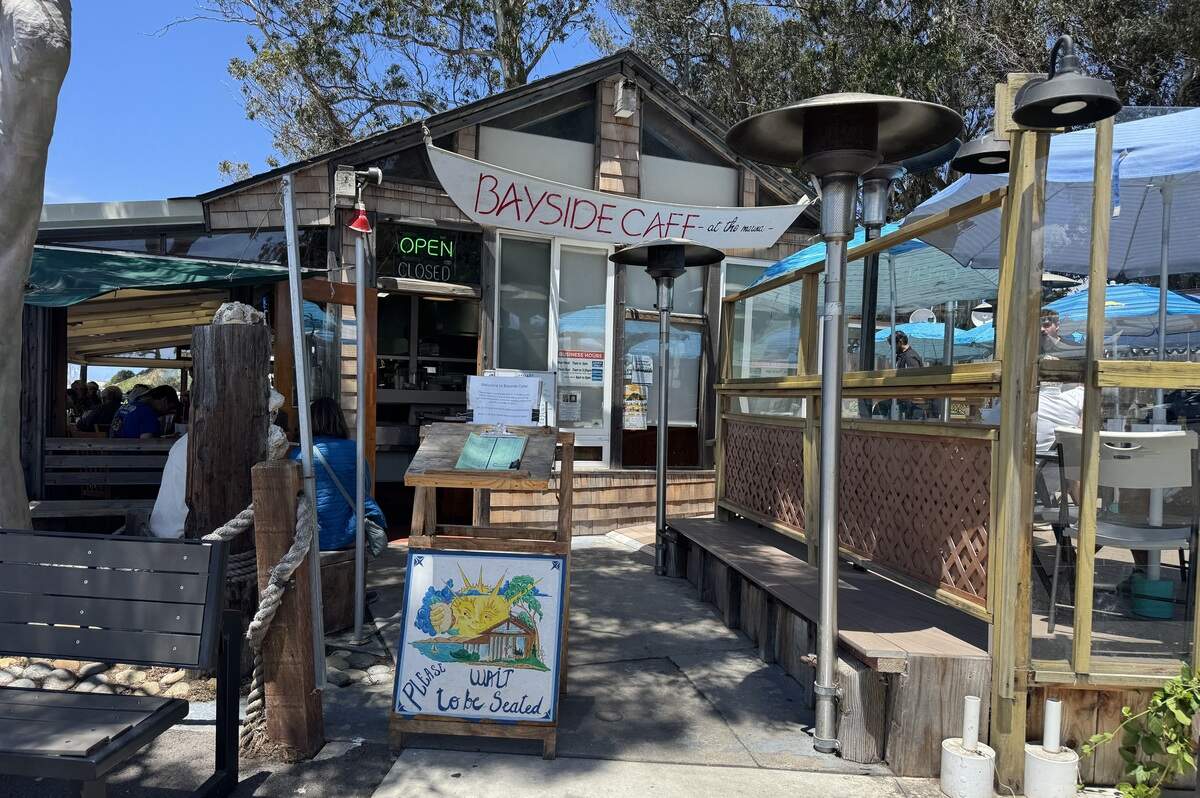 The Bayside Cafe at 10 State Park Road in Morro Bay on May 27, 2026.