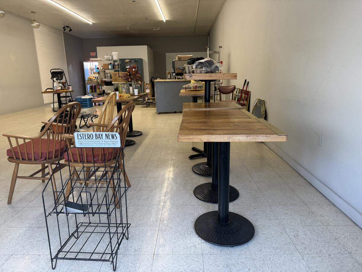 Inside the now-closed Babydudes at 315 Morro Bay Blvd., tables, chairs and shelves were strewn around the space, with many being sold on the shop’s Instagram page as of Monday, Sept. 29.