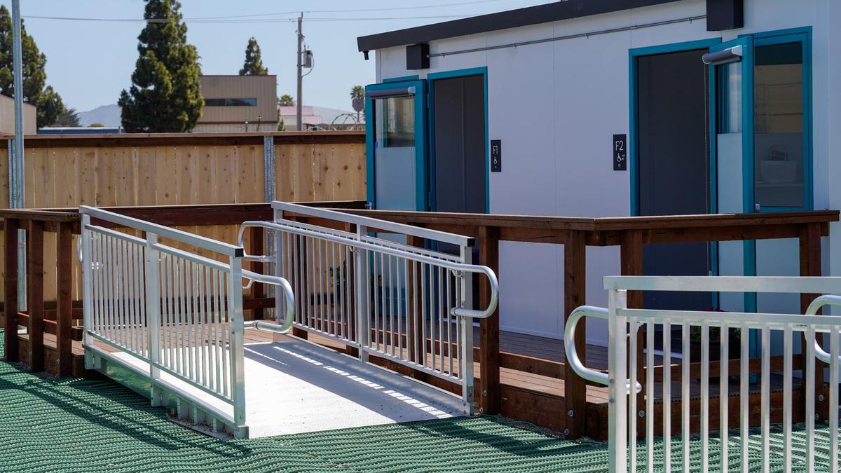 The 5Cities Homeless Coalition celebrated the opening of the Balay Ko on Barca interim cabin housing project on Thursday, May 2, 2024. The project consists of 30 beds that can be used to give people a first step out of homelessness.
