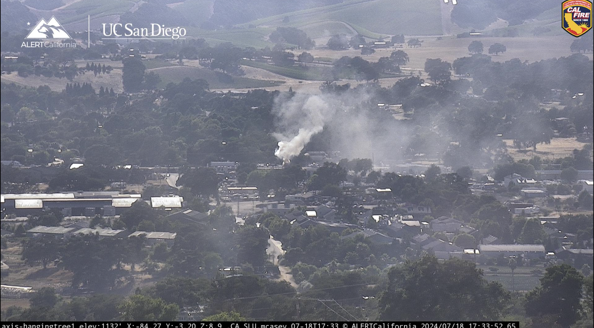 Cal Fire and the California Highway Patrol responded to a fiery six-vehicle crash on Highway 101 in Paso Robles on Thursday, July 18, 2024.