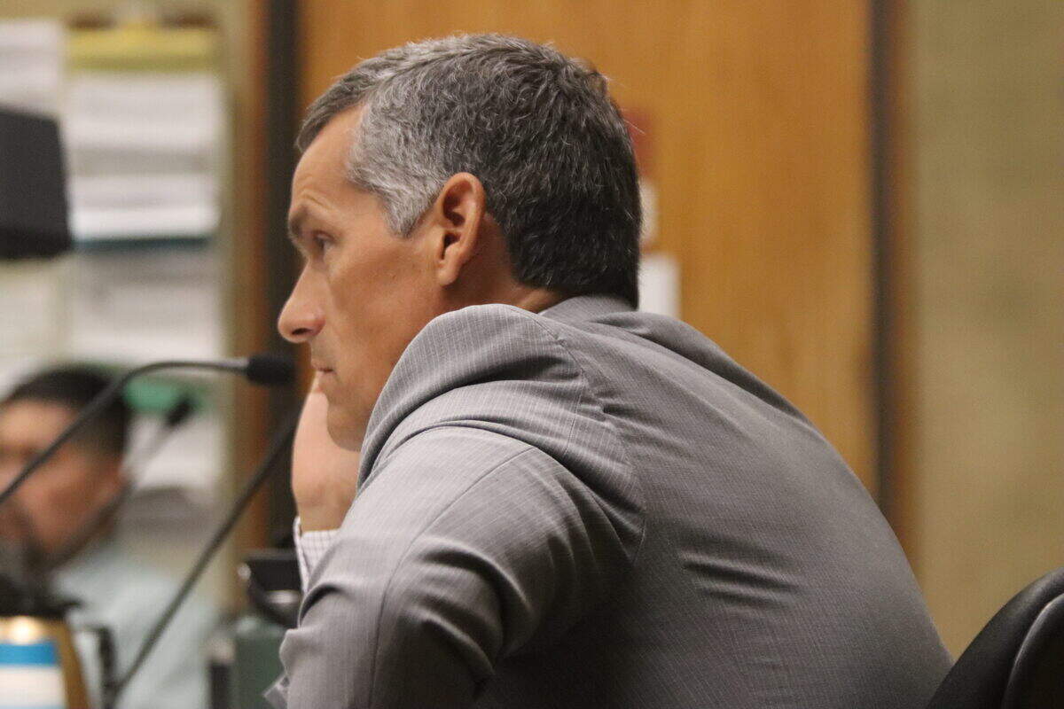 Assistant District Attorney Eric Dobroth in court on June 25, 2026, for the preliminary hearing of Alejandro and Celestino Soriano Ortiz, who are charged in connection to the murder of Isabel Lucas Velasco.
