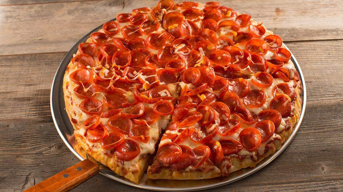 The “legendary crispy, curly pepperoni” pizza from Mountain Mike’s Pizza, which is opening a new location in Atascadero in April 2022.
