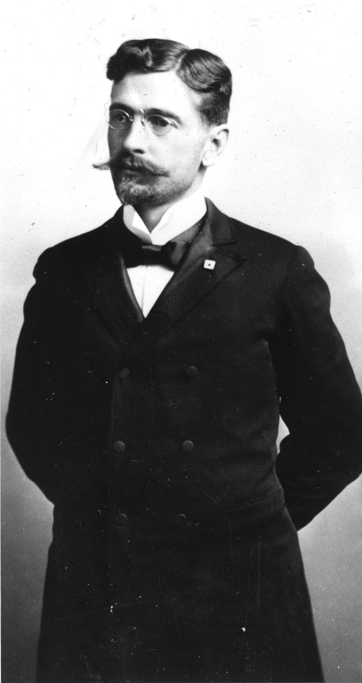 Doctor William Stover founded the sanitarium that became the location of the French clinic. He was a prominent man in the early 20th century in San Luis Obispo. ©The Tribune-Photos from the vault 2009