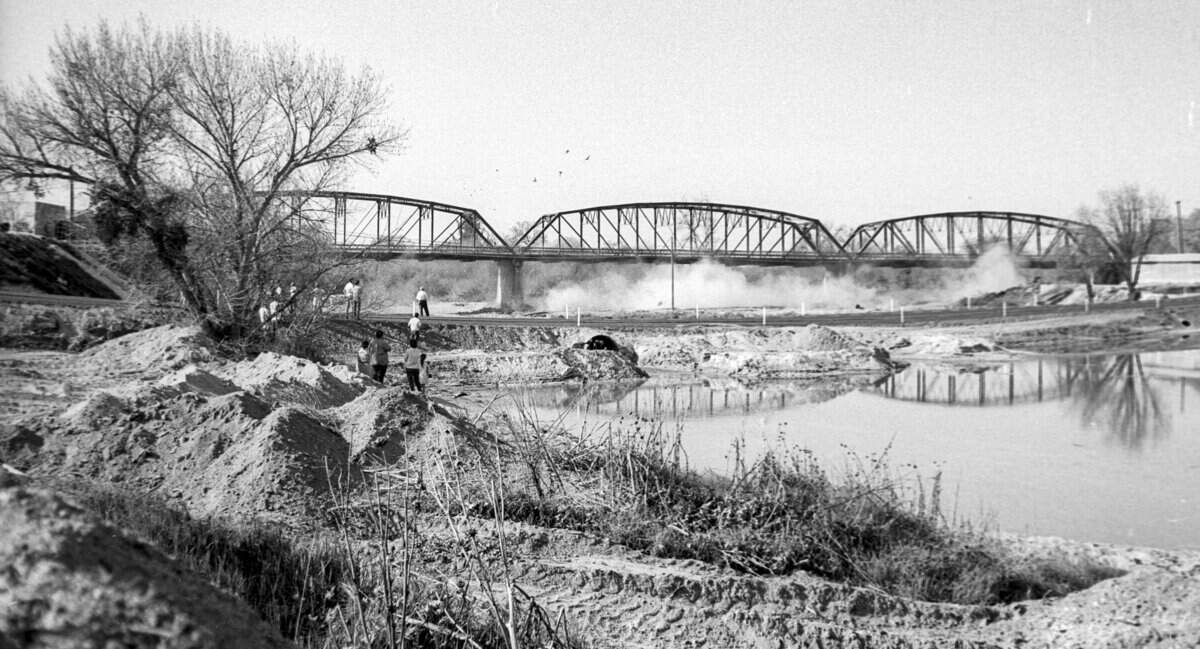 13th Street iron bridge blown up during Paso Robles rebuild | San Luis ...