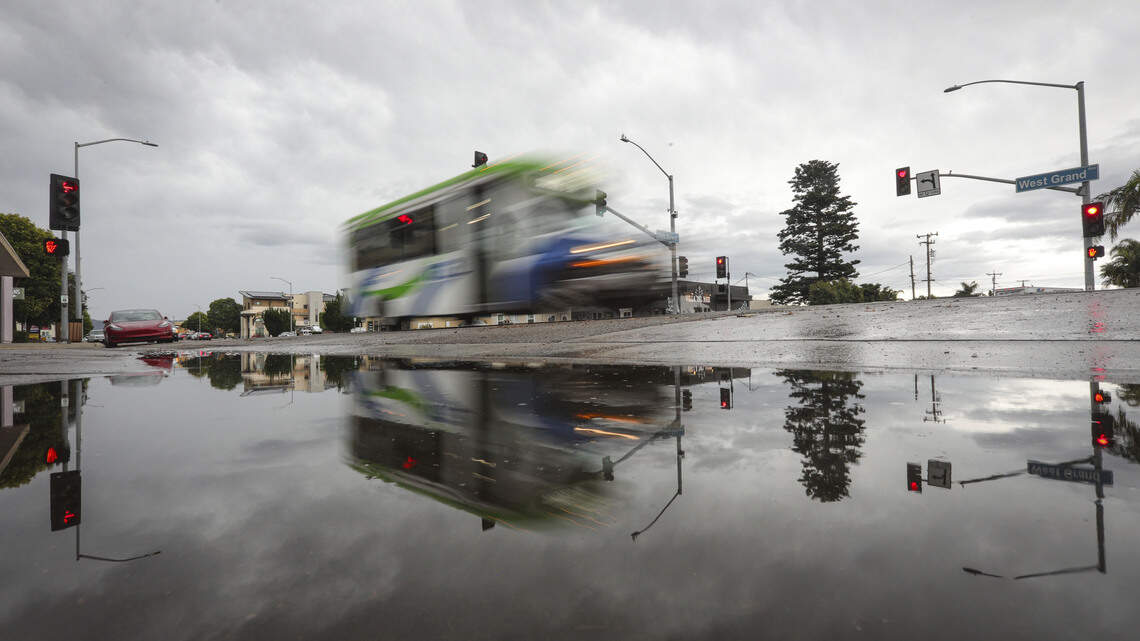 Live Updates: Strong thunderstorm hits southern SLO County; flood advisory issued