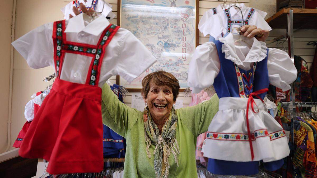 Sue Manning, owner of Elnas Dress Shop in Solvang, thinks President Trump’s idea of buying Greenland is silly and is just a distraction from everything else going on. She said Greenland would be a good market for wool though.