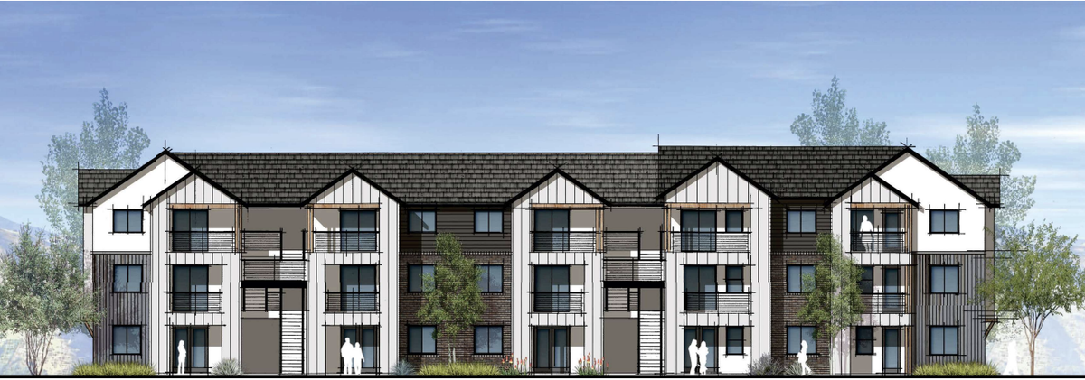 Applicant Williams Homes intends to scrap 150,000 square feet of commercial space originally planned for Lot 7 of the master planned San Luis Ranch community in exchange for 276 units of rental housing. People’s Self-Help Housing would also develop between 69 and 77 affordable units on the lot, which will now include around 15,000 square feet of commercial space.