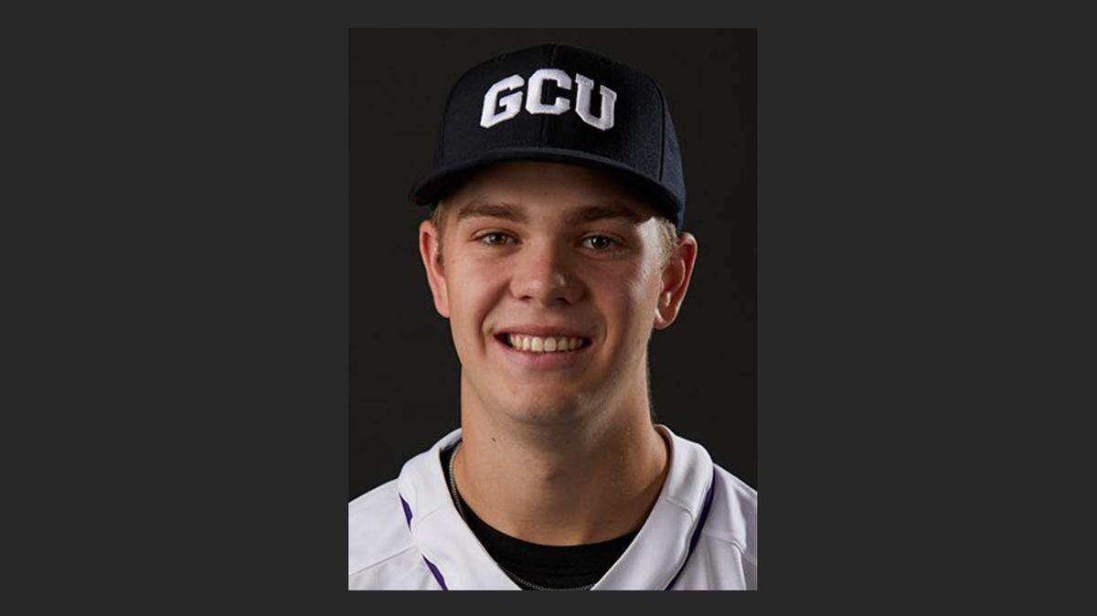 SLO Blues pitcher and Grand Canyon University sophomore Ben Kirke was seriously injured when he was struck in the face by a line drive.