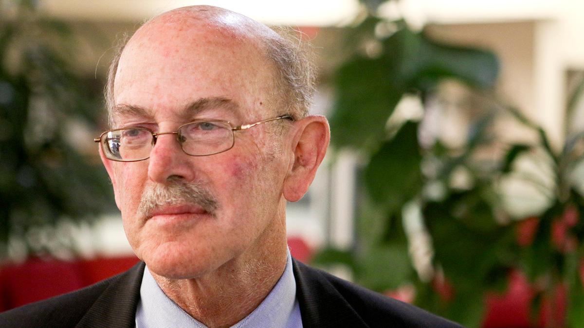 Karl Olson represented the Tribune in the final hearing in The Tribune’s lawsuit against Lucia Mar Unified School District. will decide. David Middlecamp 2-6-2020