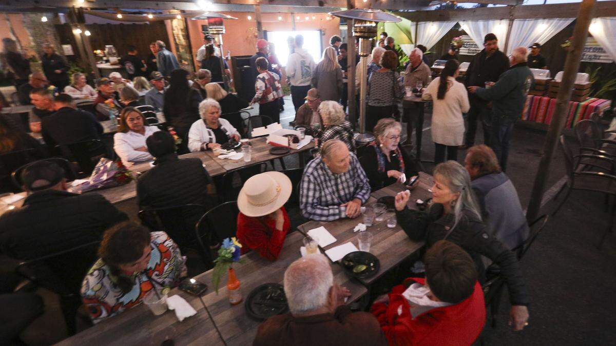 Adam Verdin supporters gathered in Oceano at Old Juans' Cantina to share the evening with their candidate for District 4 of the San Luis Obispo County Board of Supervisors on June 2, 2026.