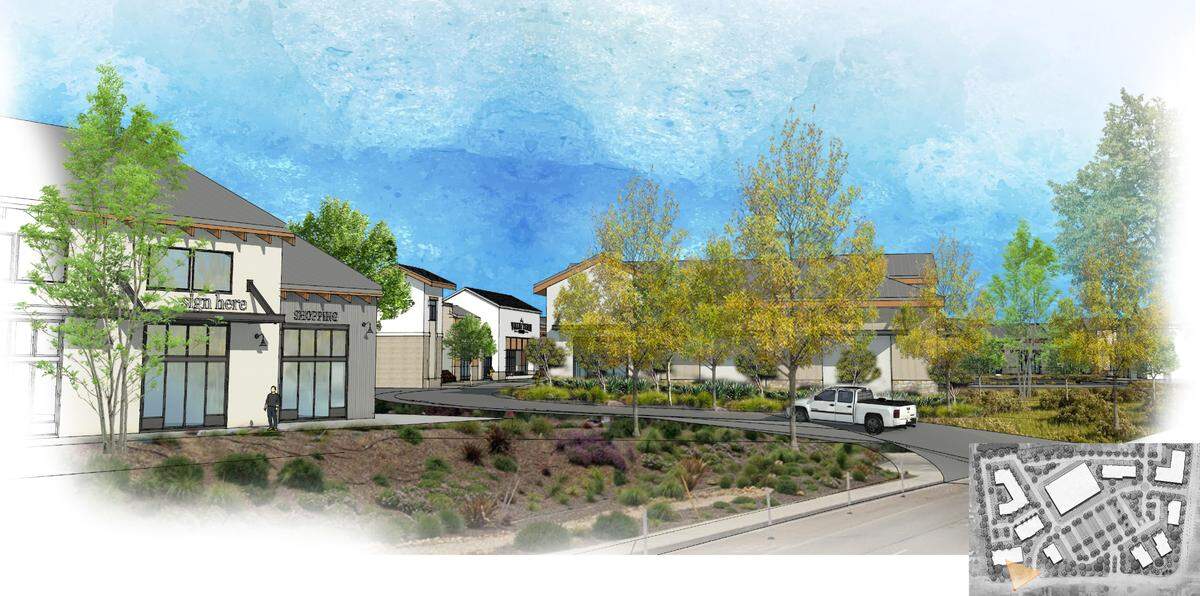 A mixed-use development called Del Rio Marketplace is coming to the corner of El Camino Real and Del Rio Road in Atascadero.