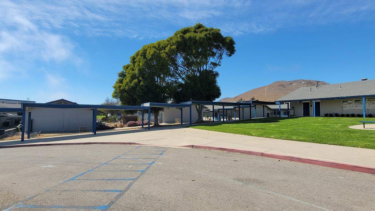 Parents are asking for security fences at two San Luis Coastal school, including Del Mar Elementary, seen here, and Pacheco Elementary in San Luis Obispo.