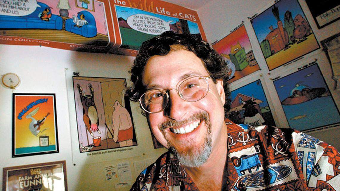Leigh Rubin, creator of the comic "Rubes," lives in Nipomo.