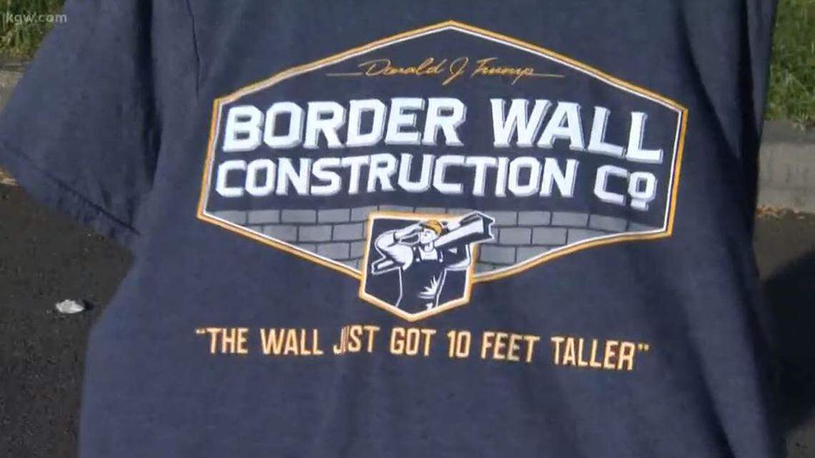 An 18-year-old student at Liberty High School in Hillsboro, Oregon, is suing his school district after he said they violated his First Amendment rights. He was suspended from school after he refused to cover up this Trump T-shirt.