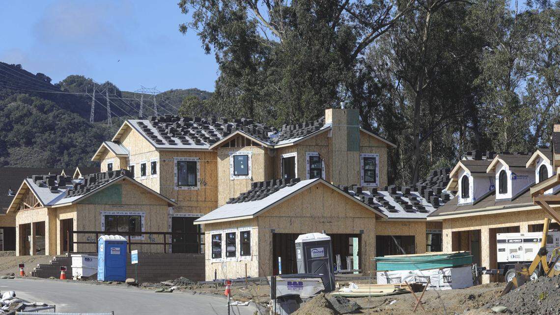 Development of luxury homes going up along Hwy. 101. Here’s a look