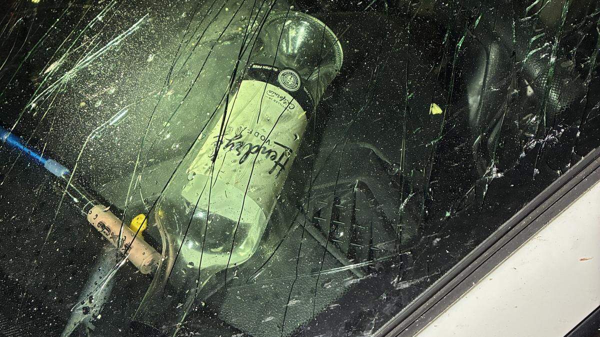 A 17-year-old was arrested in downtown San Luis Obispo after allegedly crashing a stolen car and resisting arrest while drunk on April 7, 2026. Officers found an open bottle of vodka sitting on the dashboard of the vehicle.