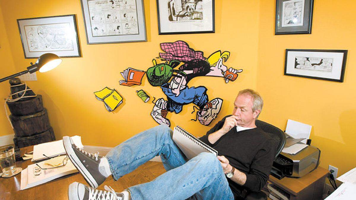 Jerry Scott writes two widely syndicated cartoon strips, "Zits" and "Baby Blues," from his Arroyo Grande home.