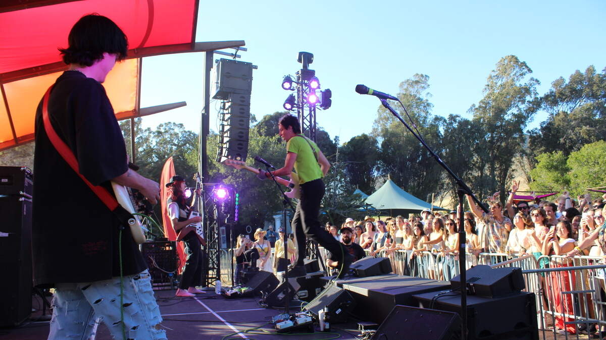 Hot Flash Heat Wave plays at Shabang on Friday, May 13, 2022. More bands are coming to the Laguna Lake Park festival on Saturday, May 14, 2022.