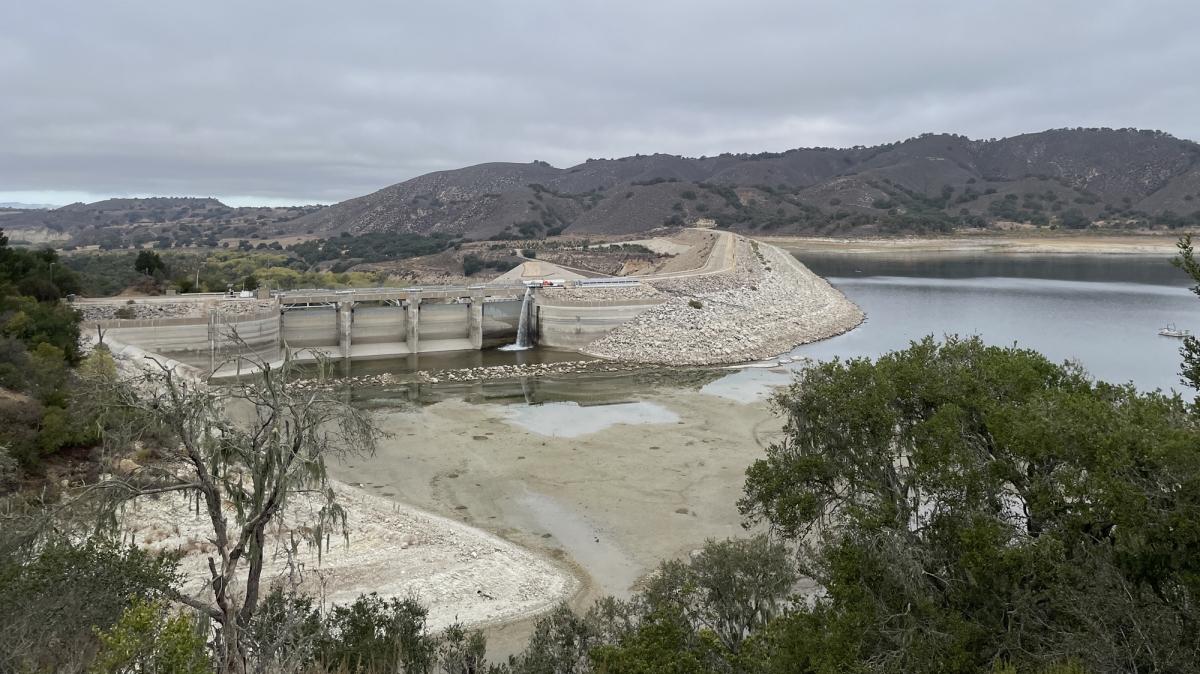 Water supplies are strained across the state, including at Cachuma Lake in northern Santa Barbara County.