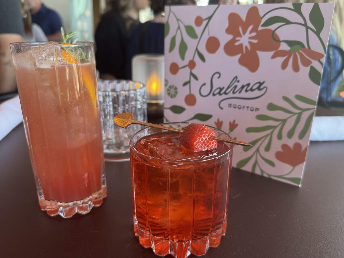 Salina Rooftop at The Piccolo at the Paso Robles Inn in Paso Robles offers herb-forward craft cocktails in a garden-inspired sunset setting. The new space opened June 26, 2026.
