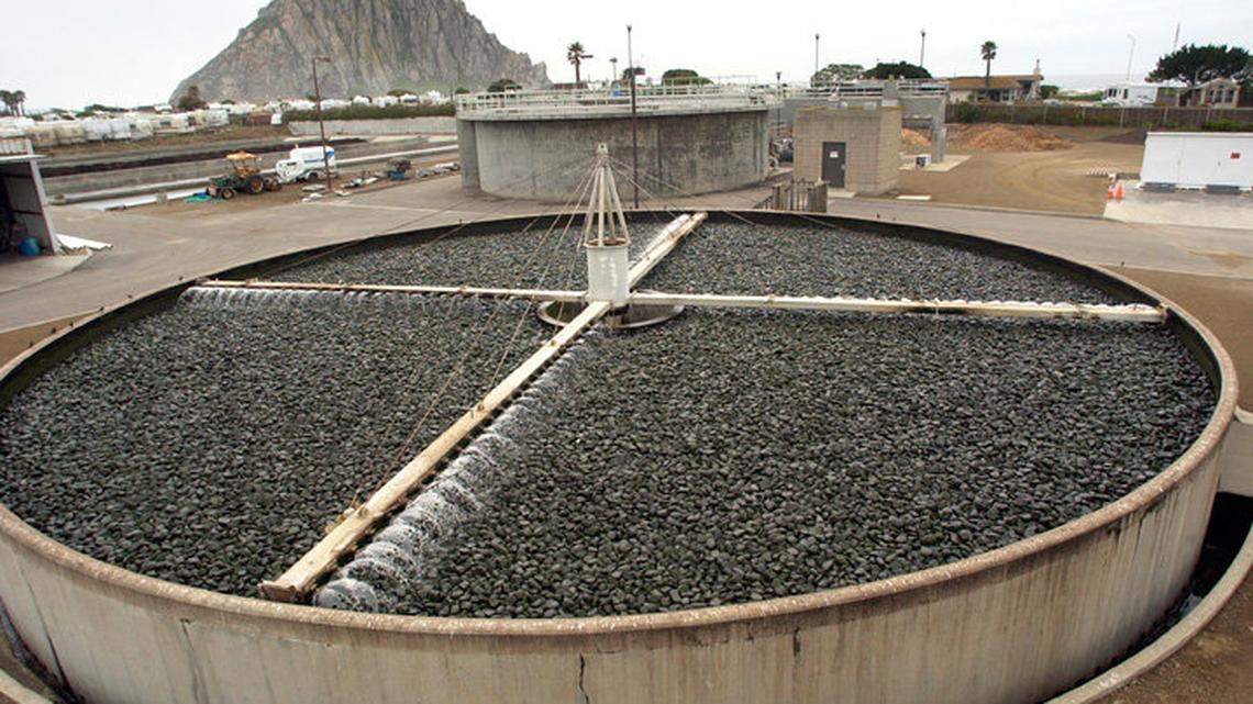 The current wastewater treatment plant in Morro Bay, shown in 2006.