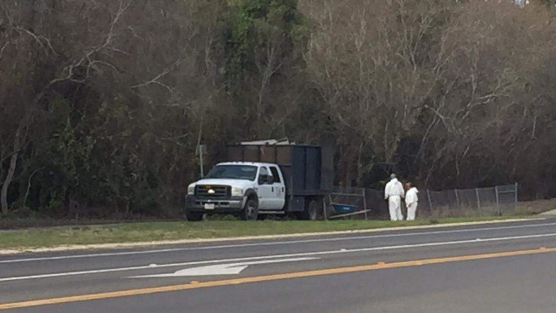 A multi-agency team, with help from the displaced homeless residents, dismantled and removed a large illegal encampment from Cambria’s Fiscalini Ranch Preserve on Jan. 6 and 7. Workers included a hazmat team. The camp could be seen from Highway 1., just southwest of the Cambria Drive intersection.