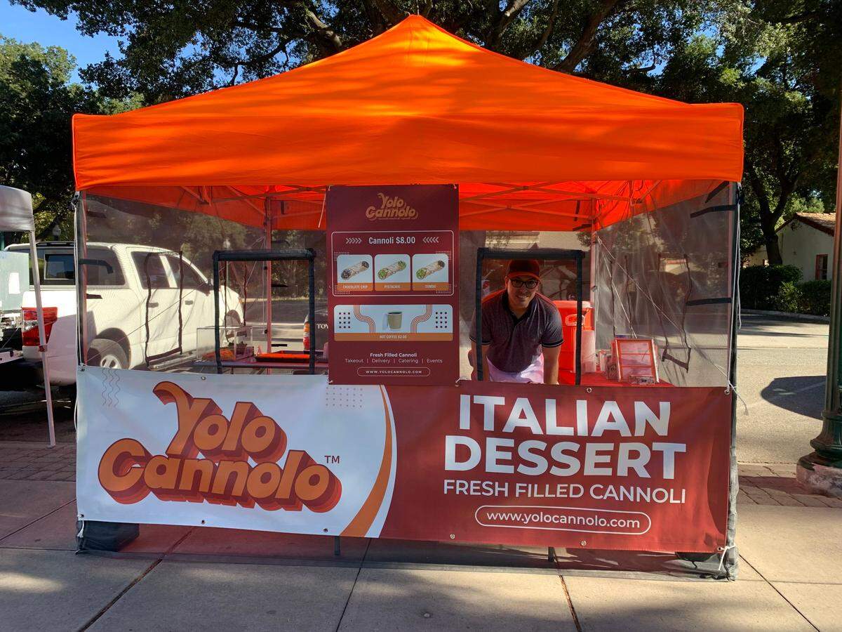 Yolo Cannolo serves up Italian cannolis at various local farmers’ markets across San Luis Obispo County.