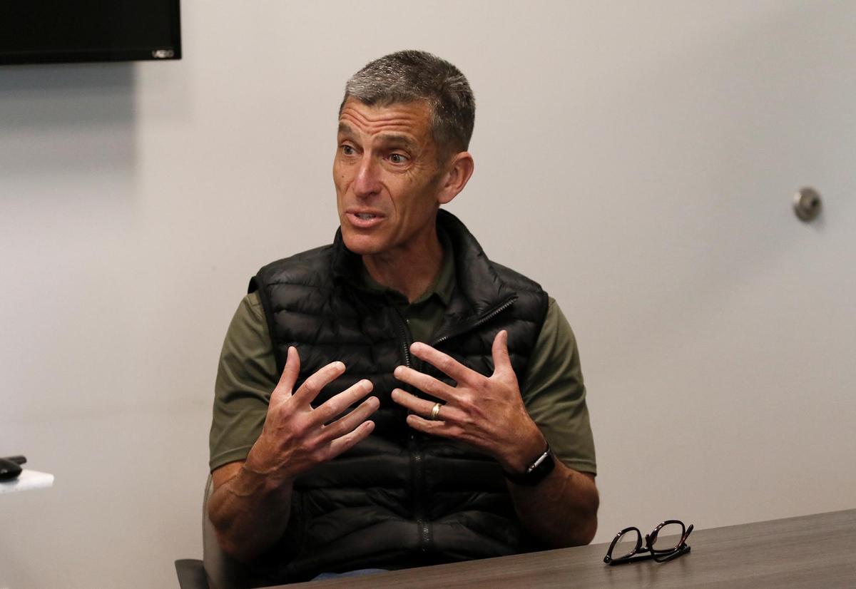 SLO Food Bank CEO Garret Olson talks about a coming surge in demand for the bank’s services, which has followed a pattern of peaks and valleys in demand recently.