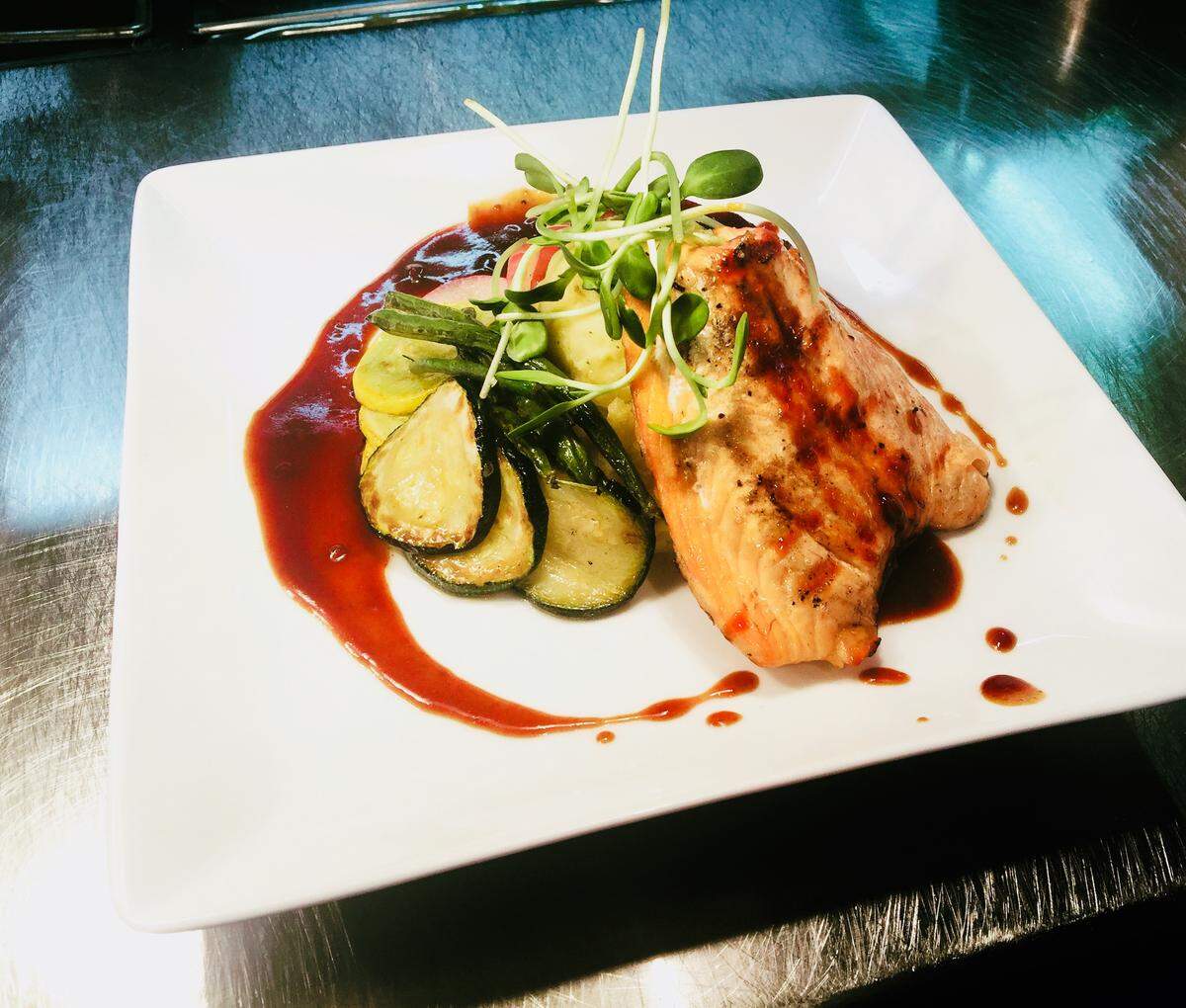 Mattie’s serves California fusion-style food.