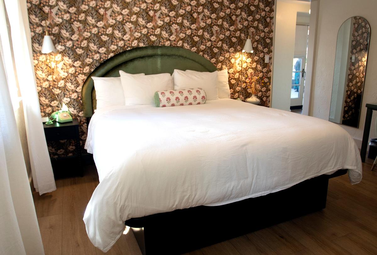 Petit Soleil, located at 1473 Monterey St., reopened under new management in mid-March. The 17-room mini hotel was bought by Good Lion Hospitality, under the leadership of husband-and-wife team Misty and Brandon Ristaino.