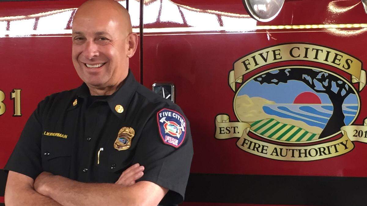 Five Cities Fire Authority Chief Steve Lieberman