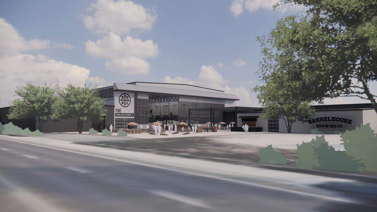 The Hangar, BarrelHouse Brewing Co.’s newest production facility and taproom, will be located at the corner of Niblick and Creston roads in Paso Robles in a former airplane hangar.