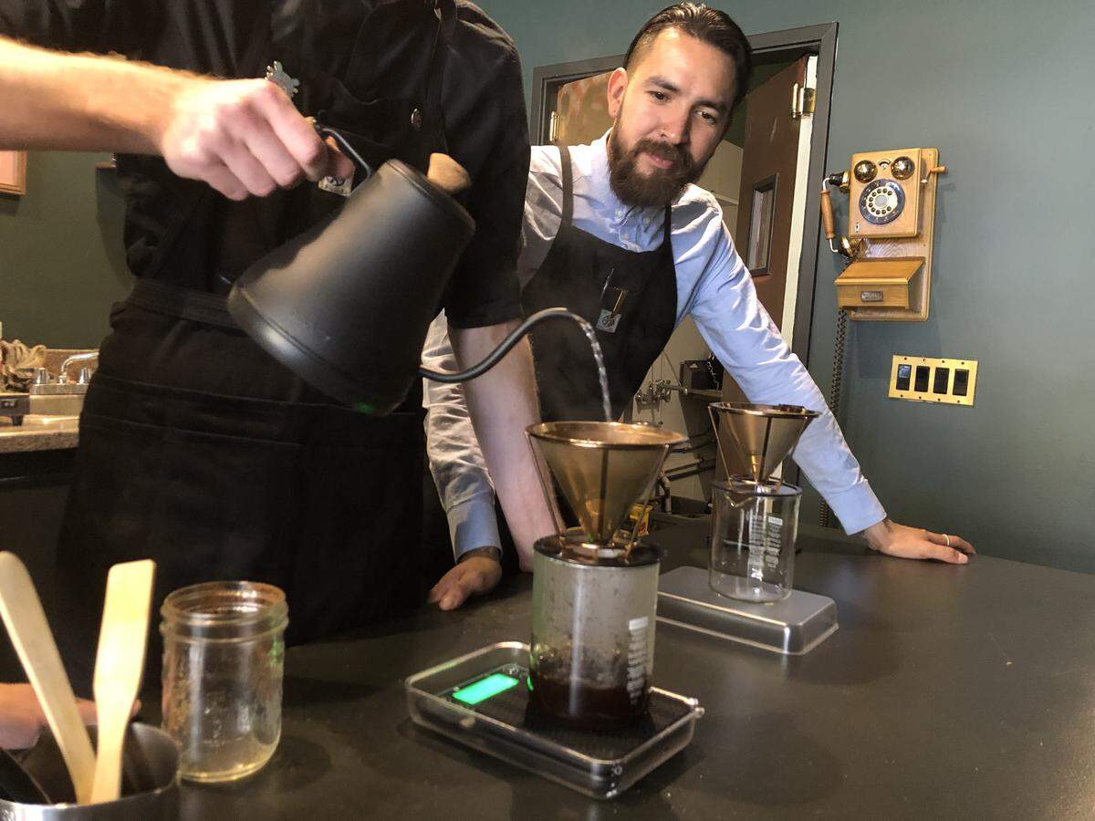Julian Contreras opened Kin Coffee Bar with his brother, Christian, in August 2019. The SLO County Sheriff’s Office has an arrest warrant for Contreras but has not been able to locate him.
