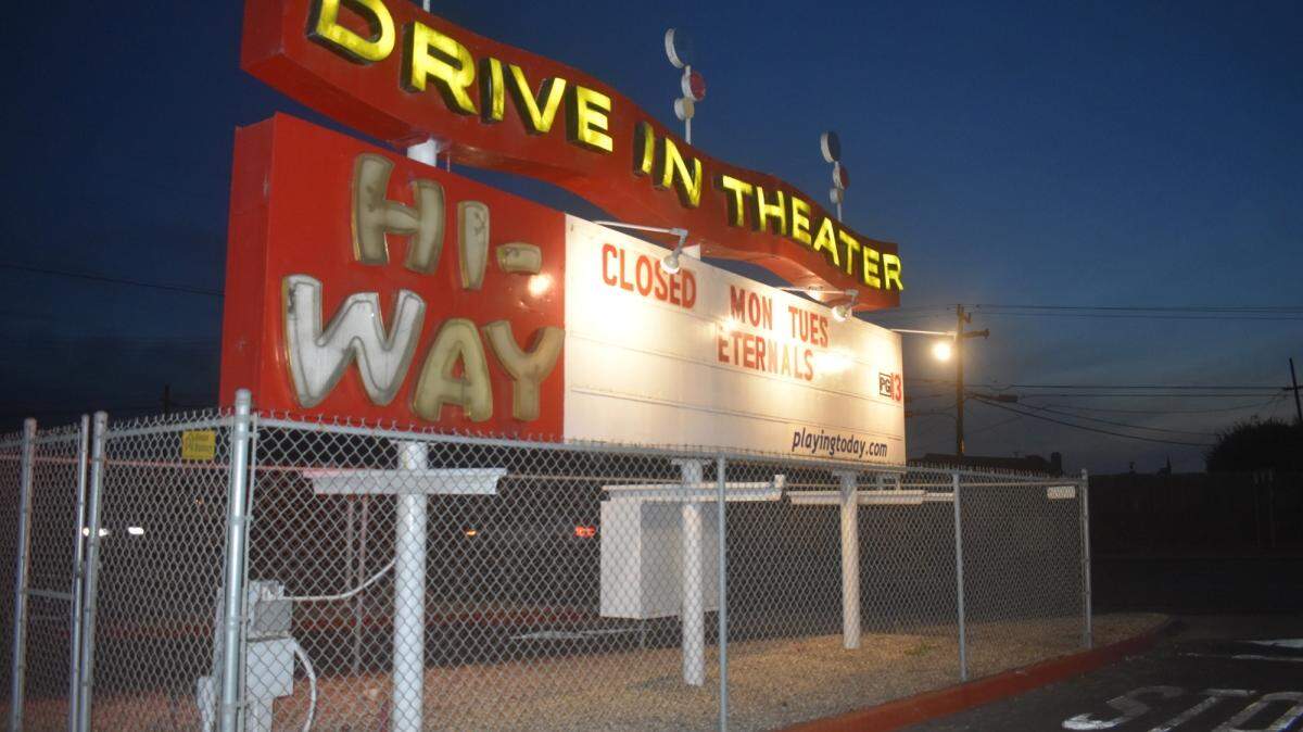 The Hi-Way Drive-In Theater in Santa Maria continues operating for now. The owners intend to sell the land to People’s Self-Help Housing to create 49 affordable homes. The city’s Planning Commission recently approved changes to land use and zoning from commercial to residential uses, but the request must go to the Santa Maria City Council for approval.